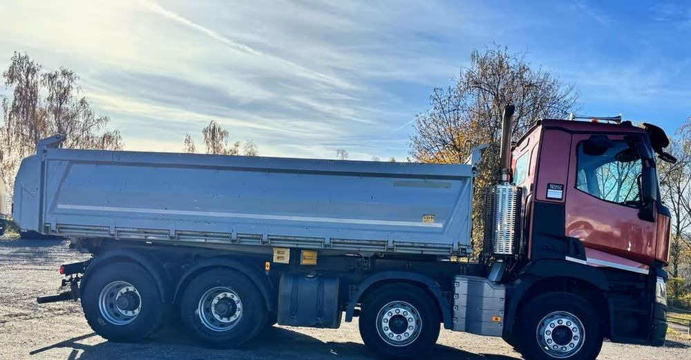 Renault C450 Comfort – 8x4 – Bordmatik – Wywrotka trójstronna - Meiller – ServoTwin – Euro 6 – Tylko 215.704 km !! - Camión volquete: foto 5 Renault C450 Comfort – 8x4 – Bordmatik – Wywrotka trójstronna - Meiller – ServoTwin – Euro 6 – Tylko 215.704 km !! - Camión volquete: foto 5