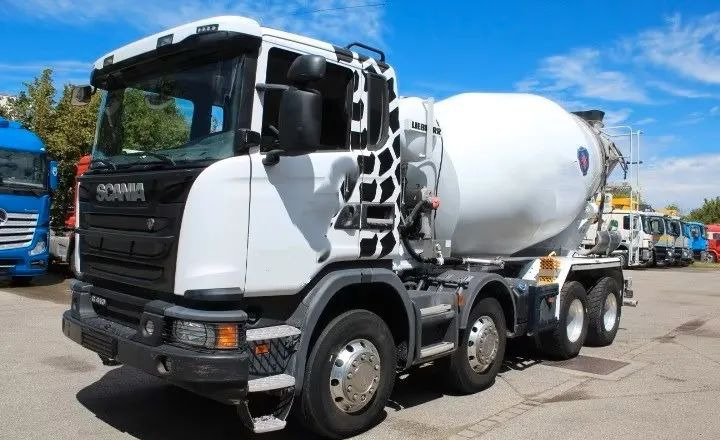 Scania G 410 8x4 – betonowóz Liebherr HTM 904 (9 m³) - Camión hormigonera: foto 2 Scania G 410 8x4 – betonowóz Liebherr HTM 904 (9 m³) - Camión hormigonera: foto 2
