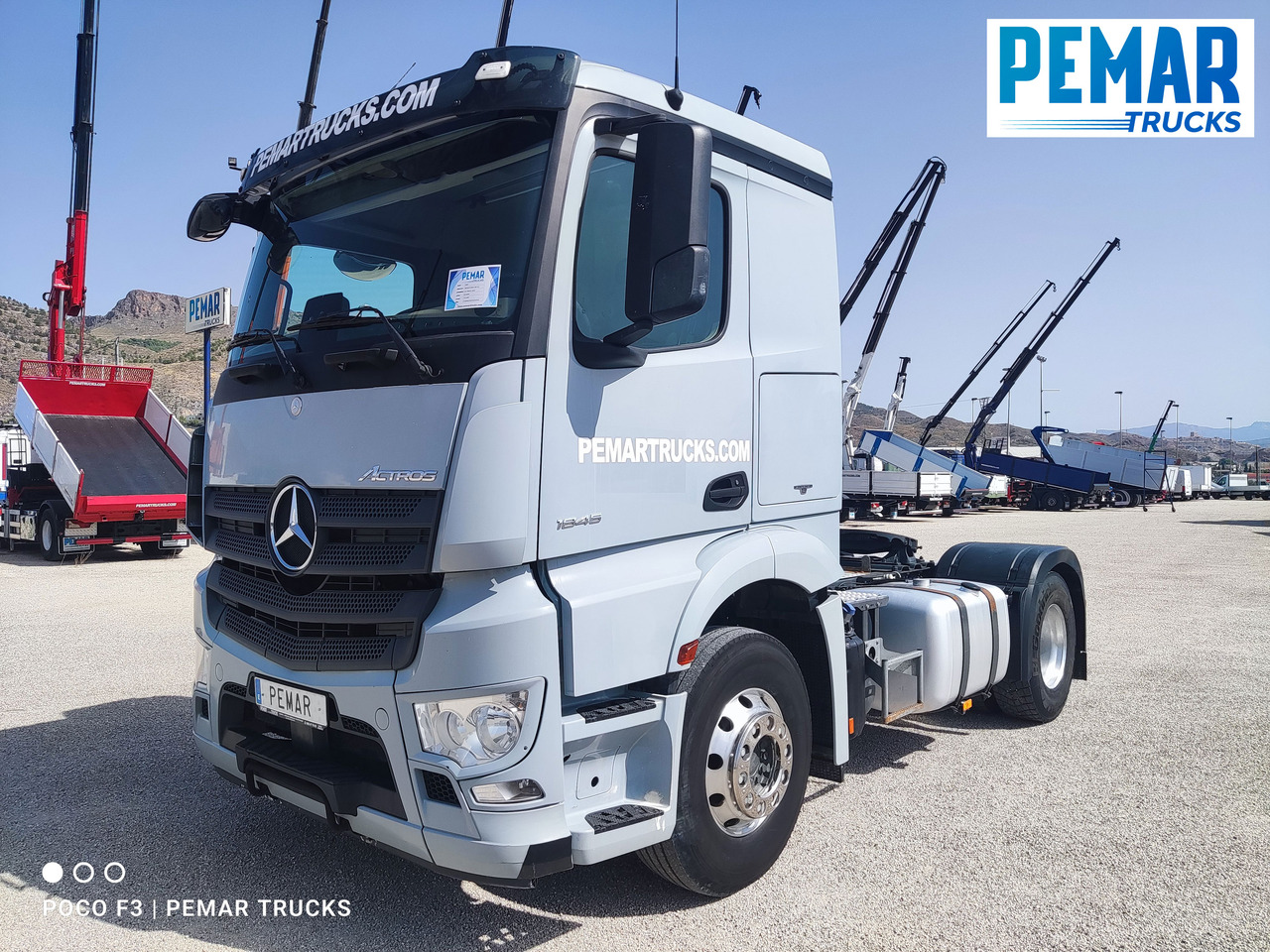 MERCEDES-BENZ ACTROS 1845 TRACTORA EQUIPO HIDRAULICO - Cabeza tractora: foto 1 MERCEDES-BENZ ACTROS 1845 TRACTORA EQUIPO HIDRAULICO - Cabeza tractora: foto 1