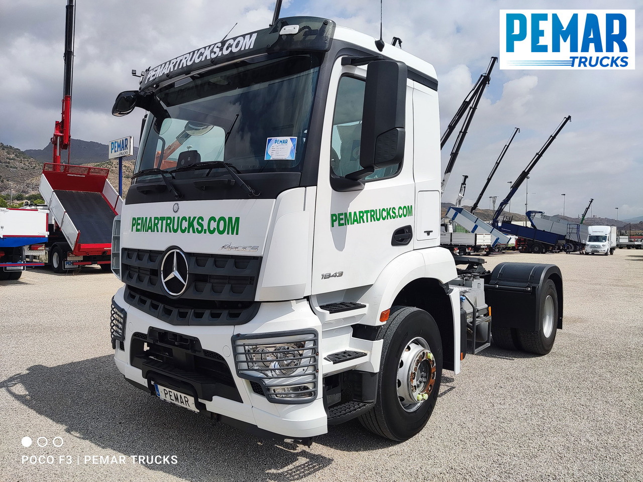 MERCEDES-BENZ AROCS 1843 TRACTORA EQUIPO HIDRAULICO - Cabeza tractora: foto 1 MERCEDES-BENZ AROCS 1843 TRACTORA EQUIPO HIDRAULICO - Cabeza tractora: foto 1