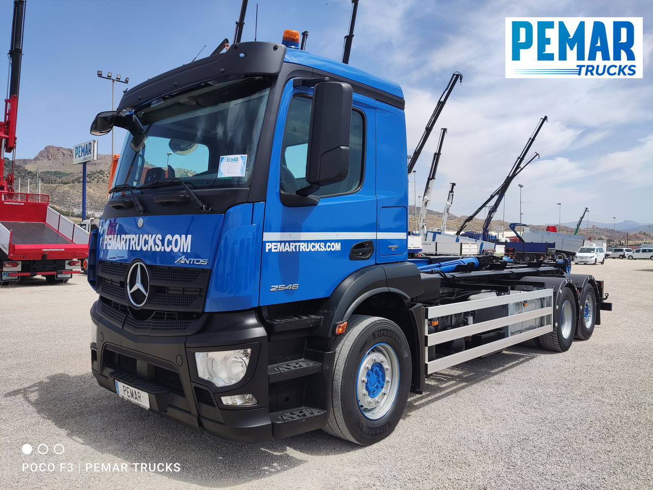 MERCEDES-BENZ ANTOS 2546 6X2 MULTILIFT - Camión portacontenedore/ Intercambiable: foto 2 MERCEDES-BENZ ANTOS 2546 6X2 MULTILIFT - Camión portacontenedore/ Intercambiable: foto 2