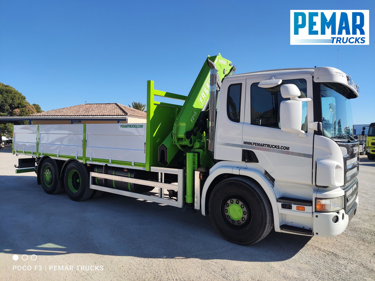 Camión grúa SCANIA P 310 6X2 GRUA CAJA FIJA FASSI F 210: foto 5