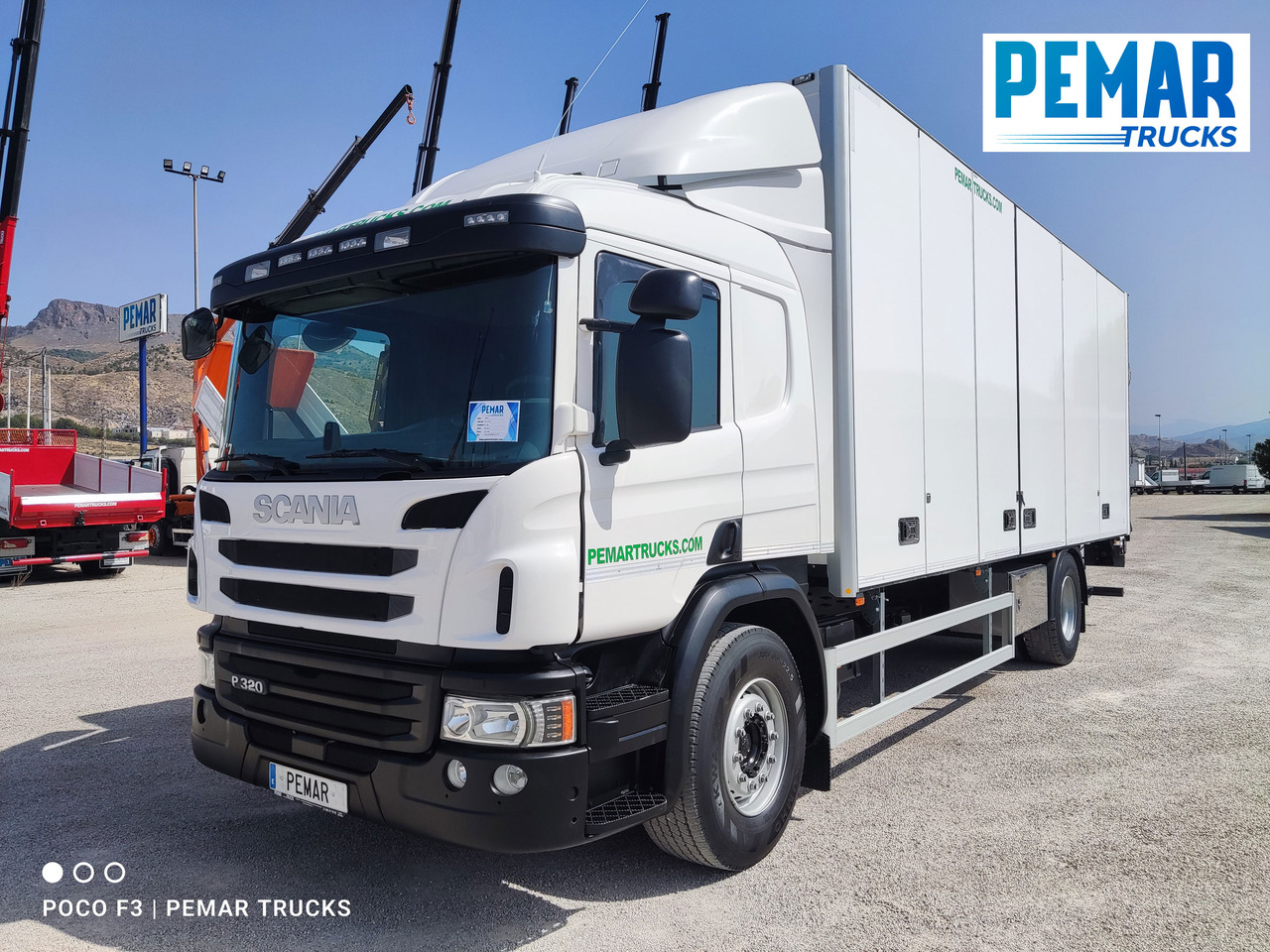 SCANIA P 320 CAJA CERRADA 18T EURO 6 - Camión caja cerrada: foto 1 SCANIA P 320 CAJA CERRADA 18T EURO 6 - Camión caja cerrada: foto 1
