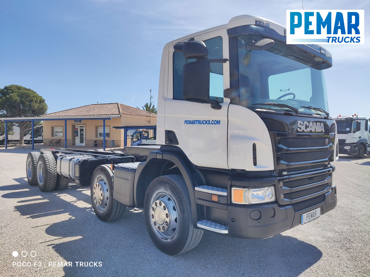 SCANIA P 410 8X4 CHASIS EURO 6 - Camión chasis: foto 3 SCANIA P 410 8X4 CHASIS EURO 6 - Camión chasis: foto 3