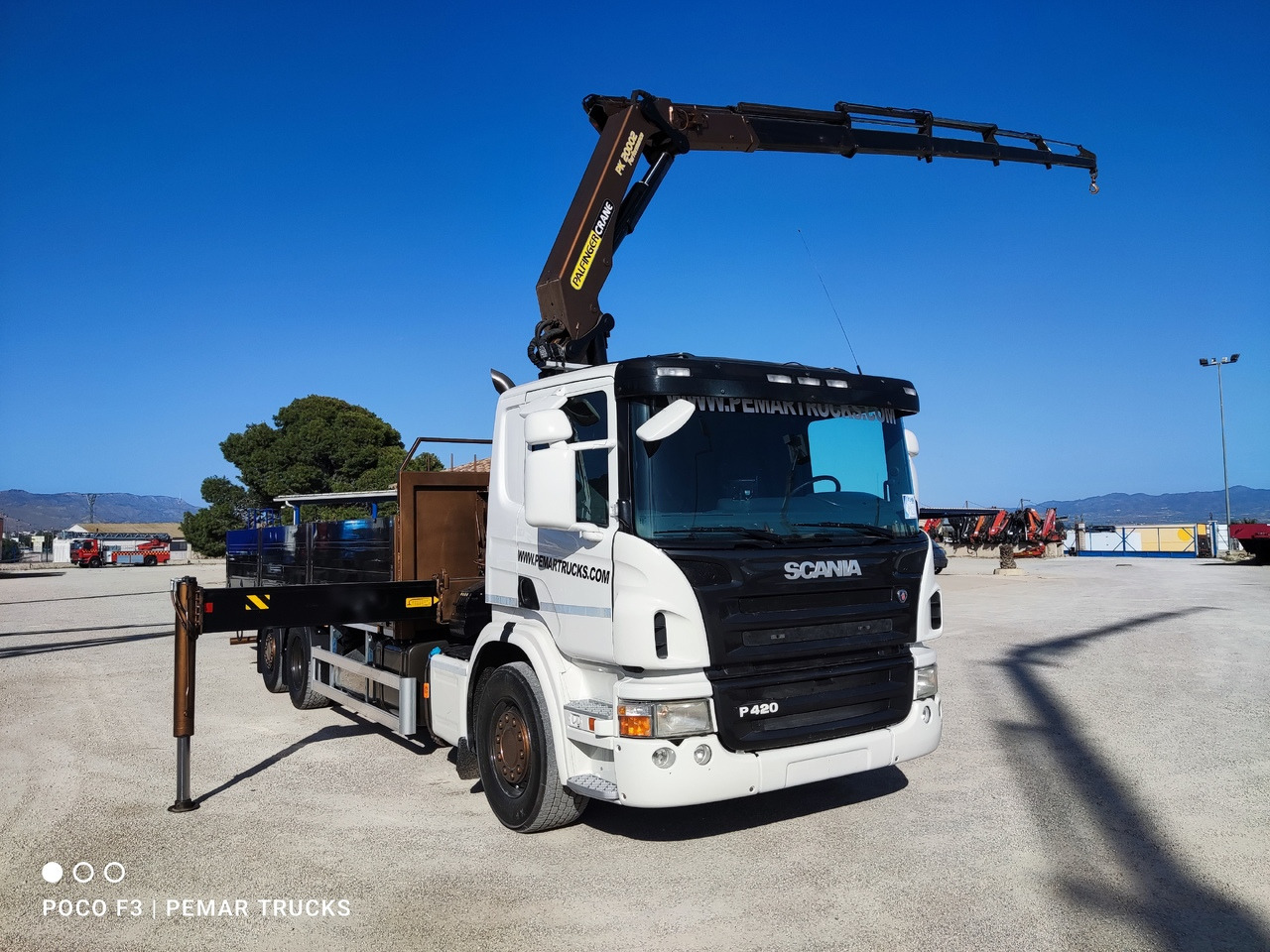 Leasing de SCANIA P 420 6X2 GRUA CAJA FIJA SCANIA P 420 6X2 GRUA CAJA FIJA: foto 9