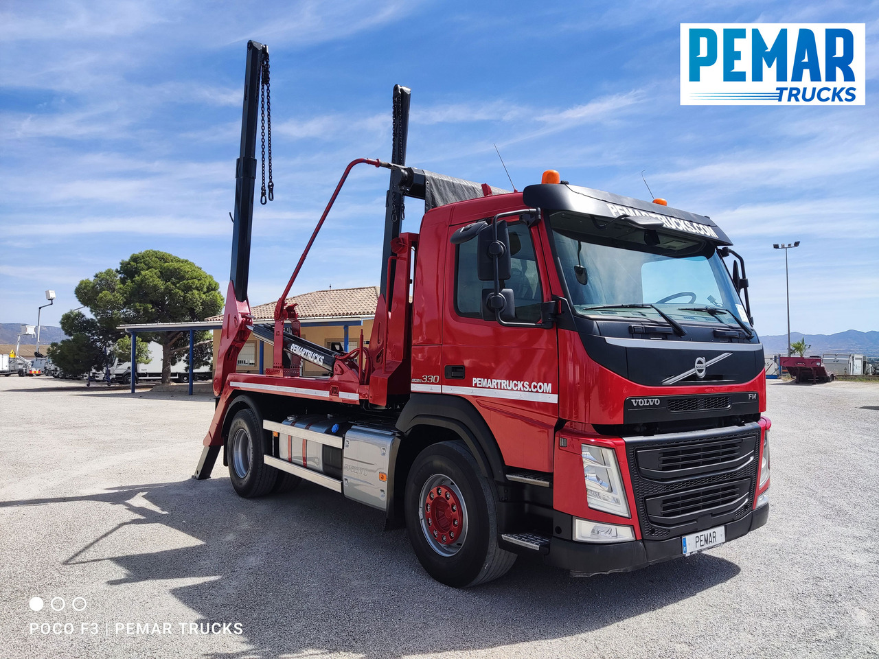VOLVO FM 330 PORTACONTENEDOR CADENAS 18T - Camión portacontenedor de cadenas: foto 3 VOLVO FM 330 PORTACONTENEDOR CADENAS 18T - Camión portacontenedor de cadenas: foto 3