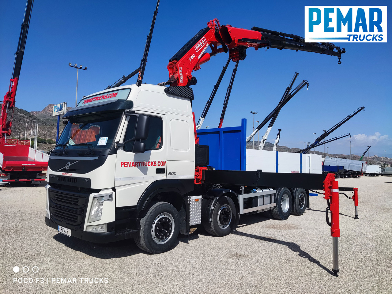 VOLVO FM 500 8X2 GRUA CAJA FIJA 32T - Camión grúa: foto 1 VOLVO FM 500 8X2 GRUA CAJA FIJA 32T - Camión grúa: foto 1