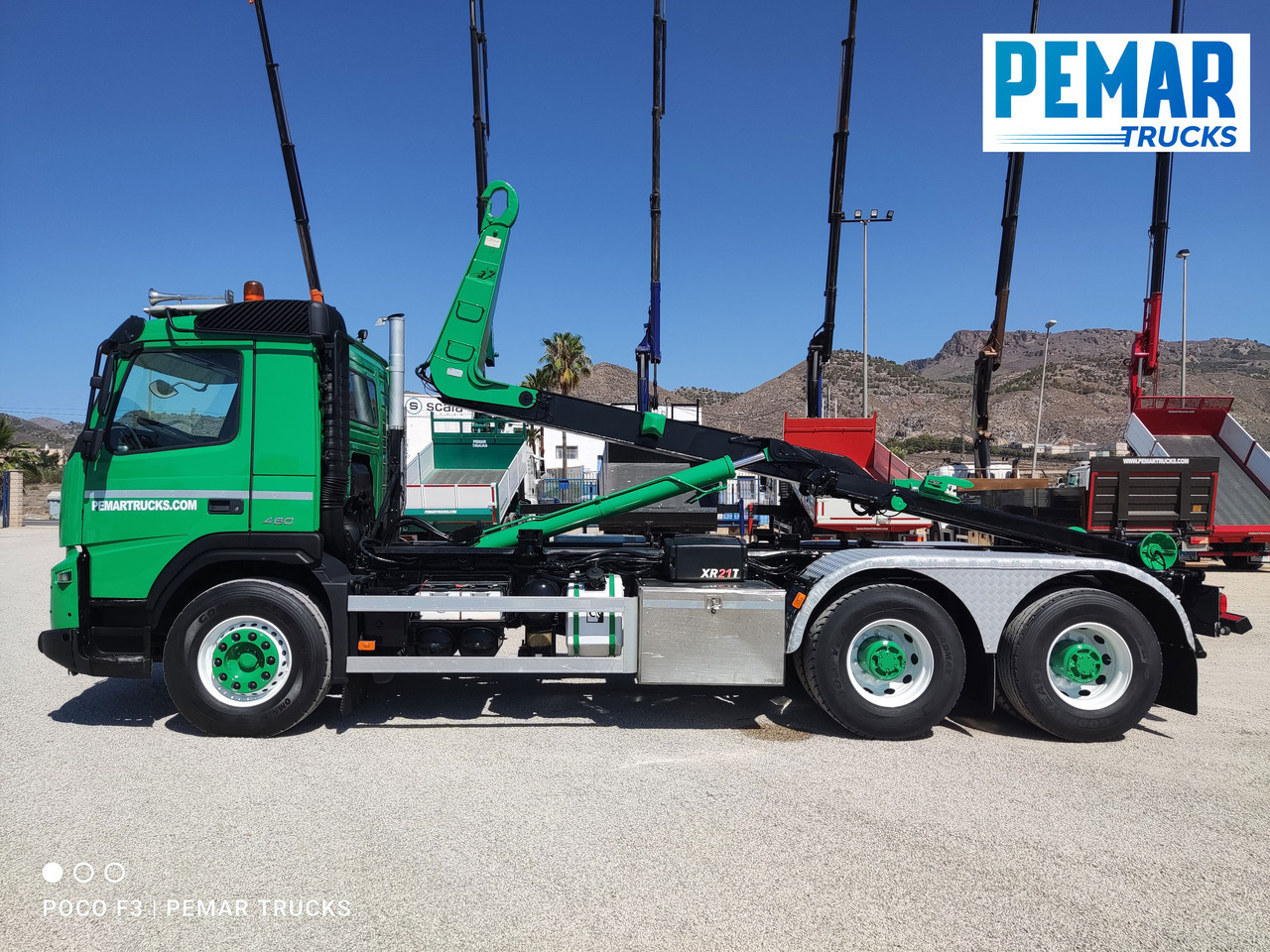 Camión multibasculante VOLVO FMX 460 6X4 MULTILIFT 21T EURO 5: foto 10