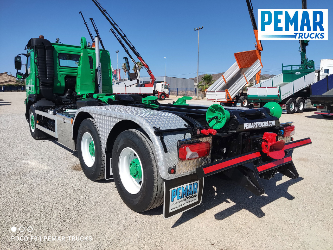 Camión multibasculante VOLVO FMX 460 6X4 MULTILIFT 21T EURO 5: foto 8