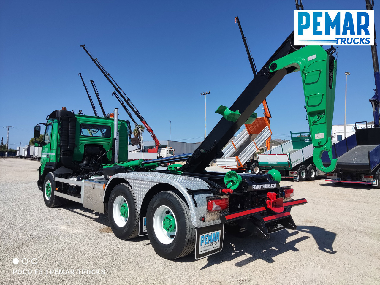 Camión multibasculante VOLVO FMX 460 6X4 MULTILIFT 21T EURO 5: foto 20