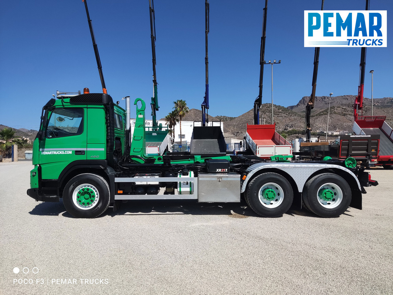 Camión multibasculante VOLVO FMX 460 6X4 MULTILIFT 21T EURO 5: foto 9