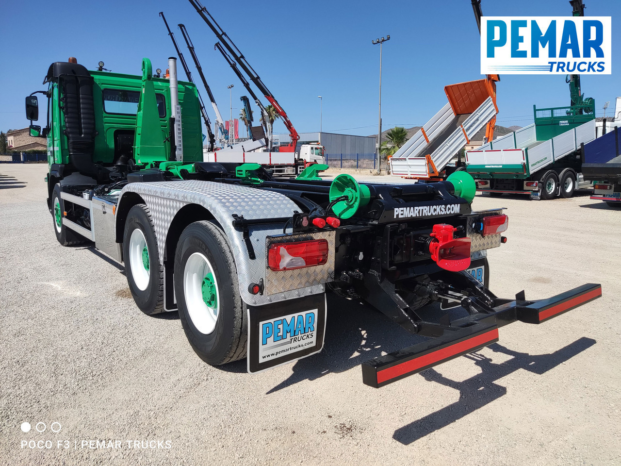 Camión multibasculante VOLVO FMX 460 6X4 MULTILIFT 21T EURO 5: foto 25