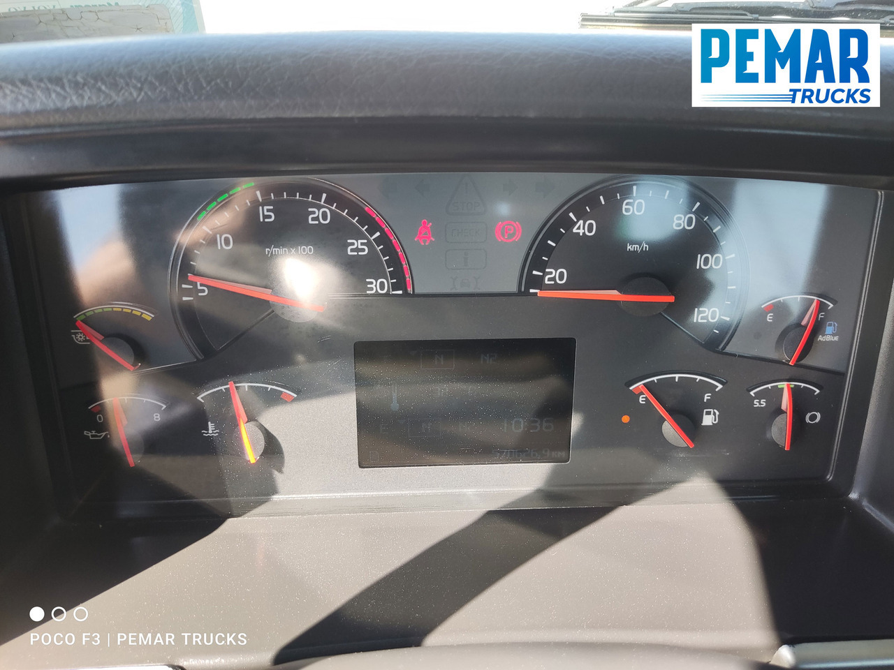 Camión multibasculante VOLVO FMX 460 6X4 MULTILIFT 21T EURO 5: foto 32