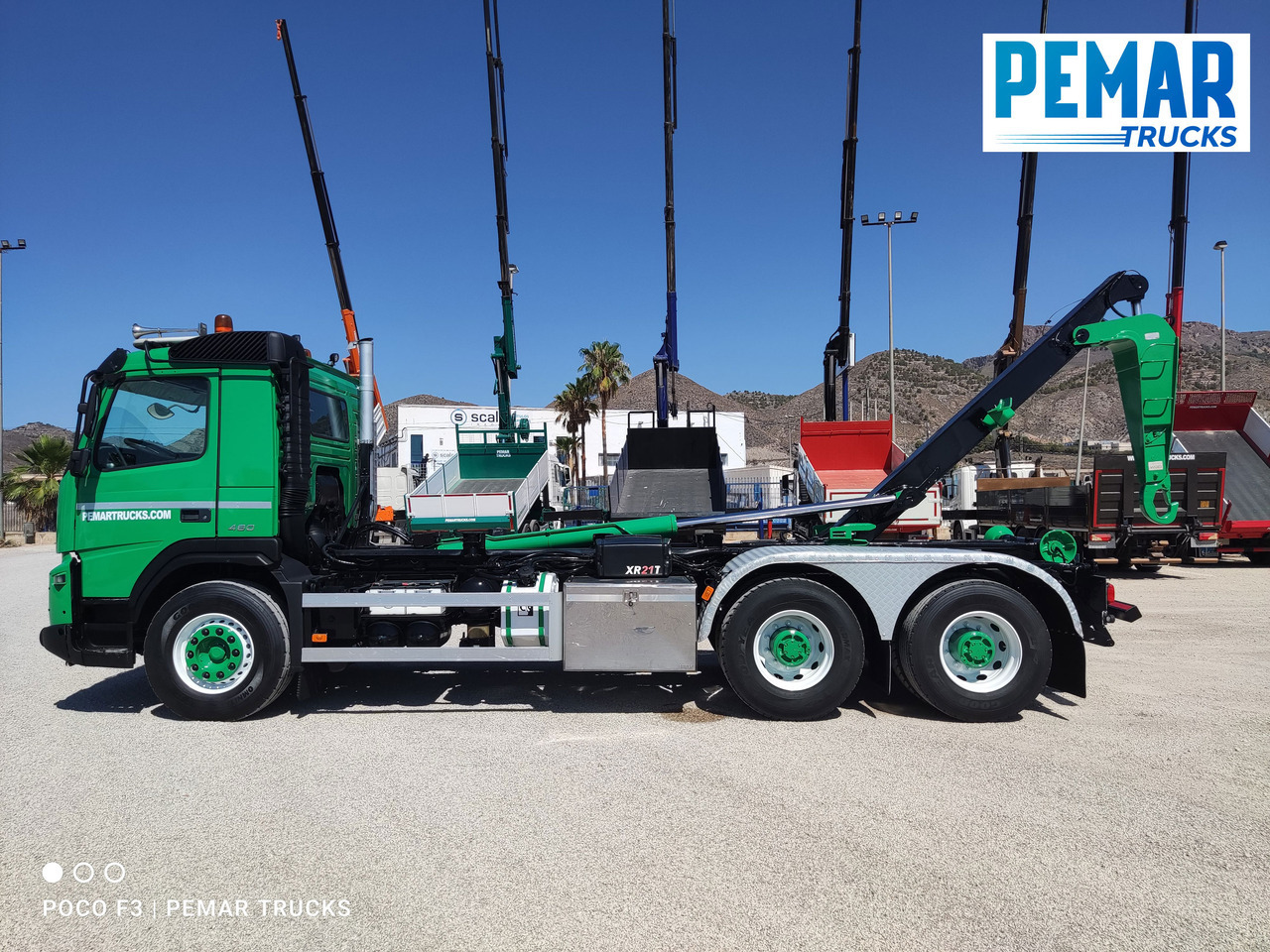 Camión multibasculante VOLVO FMX 460 6X4 MULTILIFT 21T EURO 5: foto 19