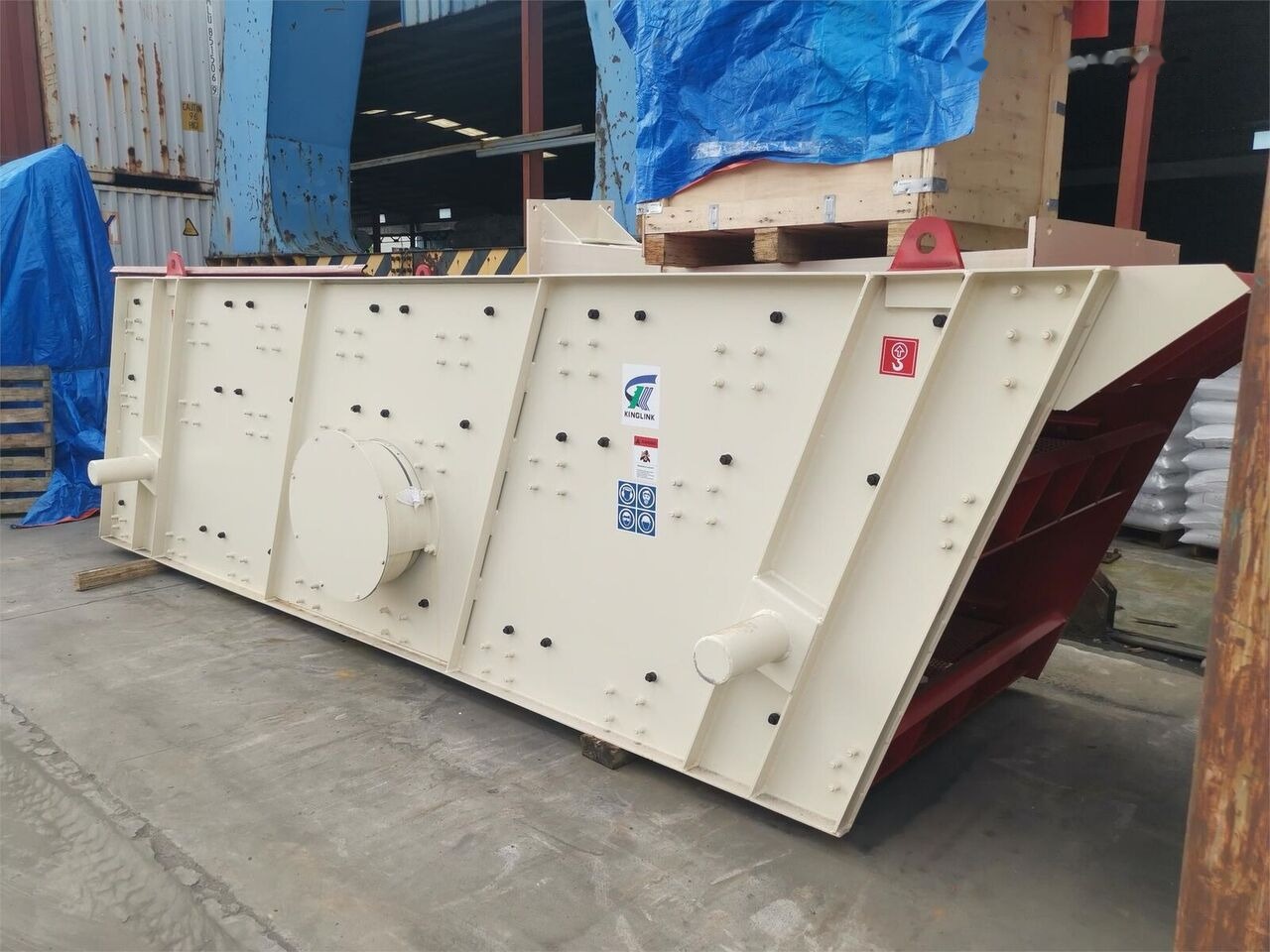 Kinglink 3YK1548 Vibrating Grizzly Screen | 100TPH - Cribadora: foto 1 Kinglink 3YK1548 Vibrating Grizzly Screen | 100TPH - Cribadora: foto 1