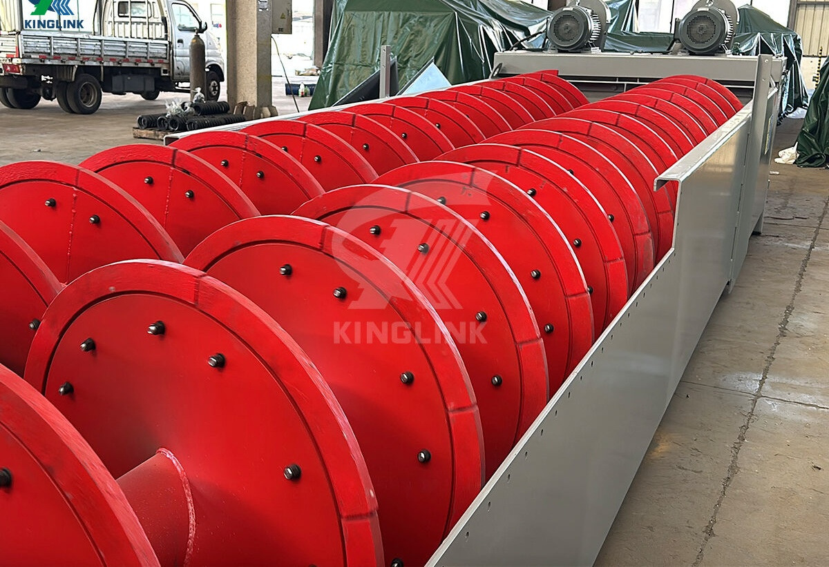 Kinglink PSST3625 Twin Shaft Sand Screw | Fine Material Washer - Cribadora: foto 3 Kinglink PSST3625 Twin Shaft Sand Screw | Fine Material Washer - Cribadora: foto 3