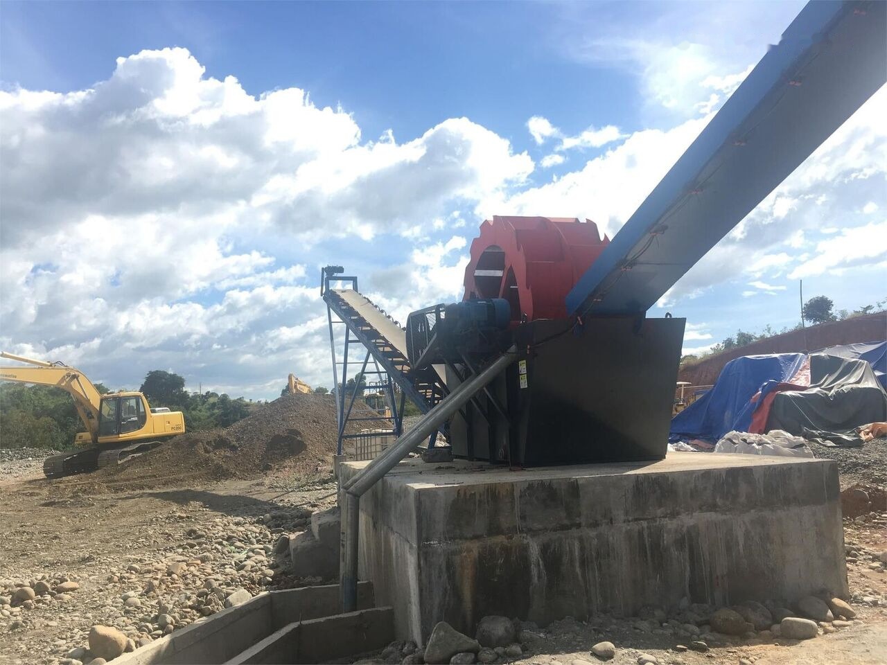 Kinglink XSD2610 Wheeled Bucket Sand Washer - Cribadora: foto 1 Kinglink XSD2610 Wheeled Bucket Sand Washer - Cribadora: foto 1