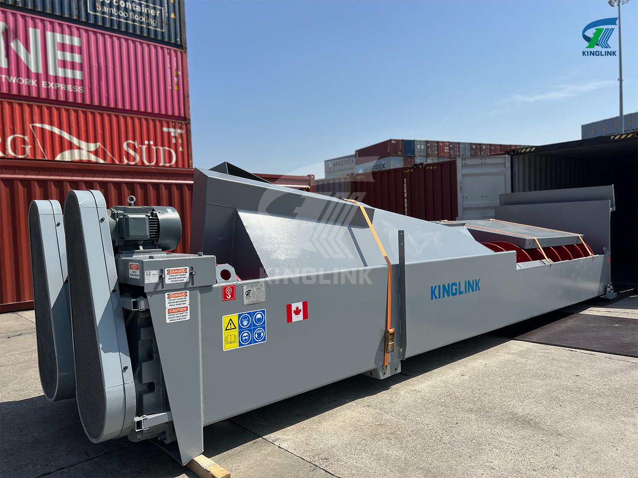 KINGLINK Sandscrew 36'' x 25' | Fine Material Washer | Sand Screw in Canada - Maquinaria de construcción: foto 3 KINGLINK Sandscrew 36'' x 25' | Fine Material Washer | Sand Screw in Canada - Maquinaria de construcción: foto 3