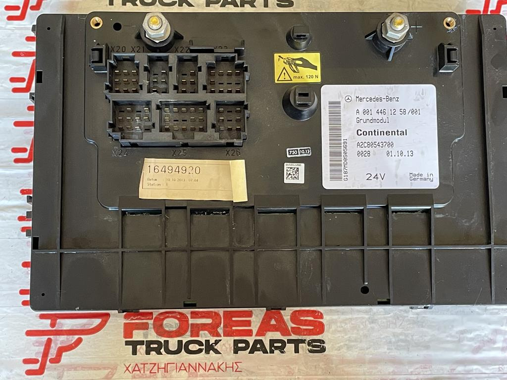MERCEDES-BENZ ACTROS GRUNDMODUL - A 000 446 1258 - Fusible para Camión: foto 2 MERCEDES-BENZ ACTROS GRUNDMODUL - A 000 446 1258 - Fusible para Camión: foto 2