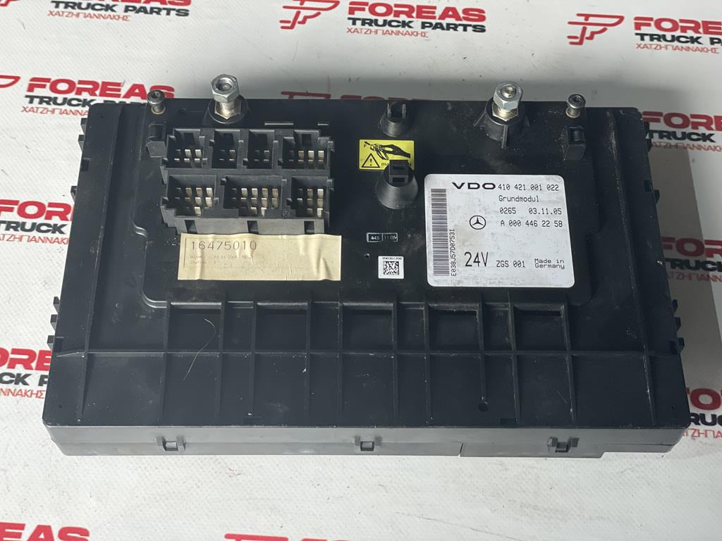 MERCEDES-BENZ ACTROS GRUNDMODUL - A 000 446 22 58 - Fusible para Camión: foto 2 MERCEDES-BENZ ACTROS GRUNDMODUL - A 000 446 22 58 - Fusible para Camión: foto 2
