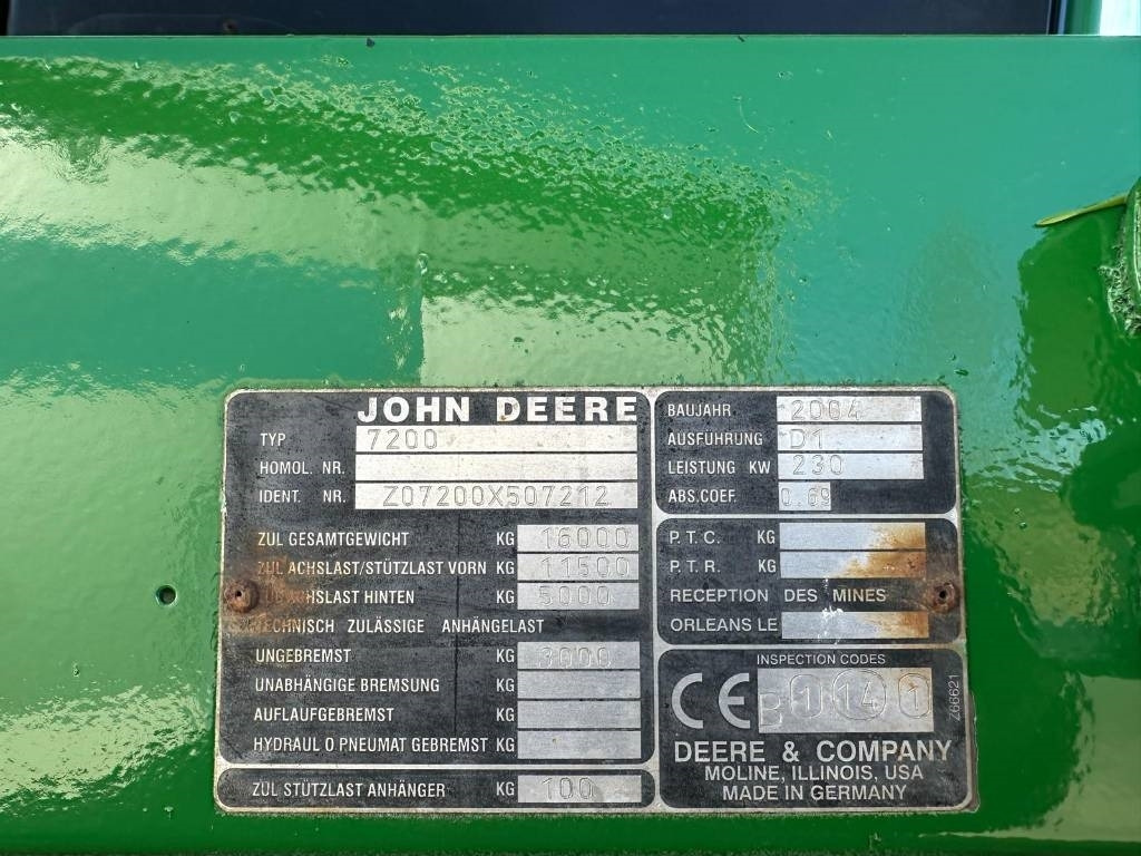 Cosechadora de forraje John Deere 7200: foto 15 Cosechadora de forraje John Deere 7200: foto 15