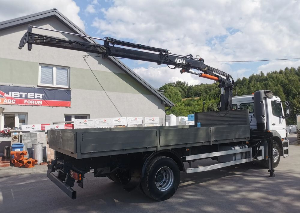 Mercedes-Benz Atego 1823 żuraw HDS Atlas 105.2 koła 315/80R22,5 - Camión caja abierta, Camión grúa: foto 5 Mercedes-Benz Atego 1823 żuraw HDS Atlas 105.2 koła 315/80R22,5 - Camión caja abierta, Camión grúa: foto 5