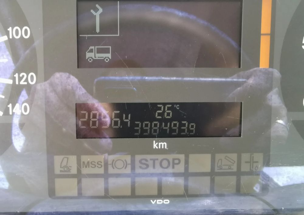 Camión caja abierta, Camión grúa Mercedes-Benz Atego 1823 żuraw HDS Atlas 105.2 koła 315/80R22,5: foto 16
