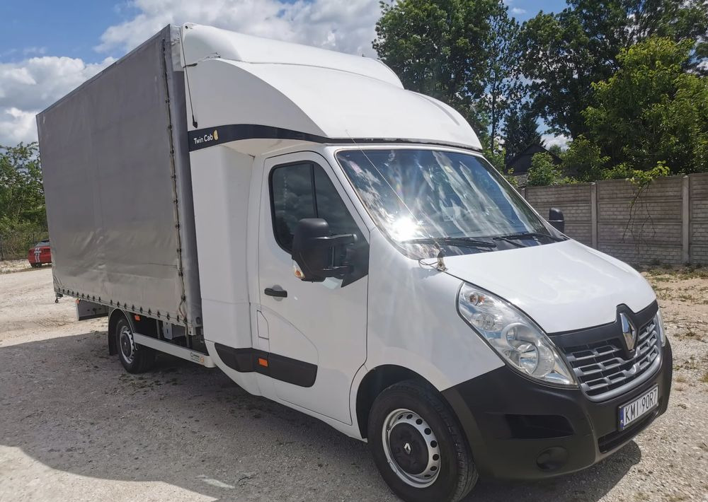 Renault Master dCi 170KM Twin Cab Spojkar Wejkama podnoszony - Furgoneta con lona: foto 1 Renault Master dCi 170KM Twin Cab Spojkar Wejkama podnoszony - Furgoneta con lona: foto 1