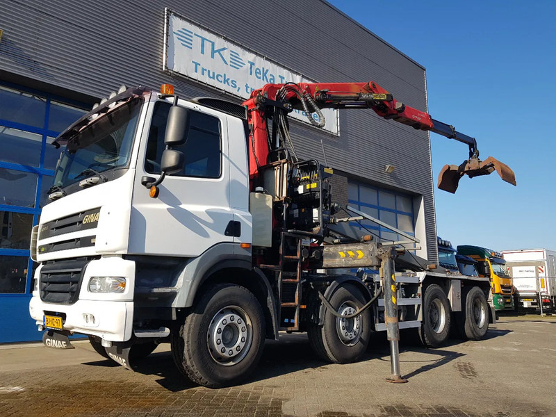 Ginaf X 4241 S 8x4 NCH Z-Crane Epsilon Palfinger Q170Z88 - Camión con equipo de cable, Camión grúa: foto 1 Ginaf X 4241 S 8x4 NCH Z-Crane Epsilon Palfinger Q170Z88 - Camión con equipo de cable, Camión grúa: foto 1