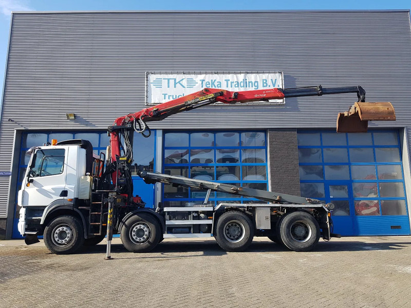 Ginaf X 4241 S 8x4 NCH Z-Crane Epsilon Palfinger Q170Z88 - Camión con equipo de cable, Camión grúa: foto 2 Ginaf X 4241 S 8x4 NCH Z-Crane Epsilon Palfinger Q170Z88 - Camión con equipo de cable, Camión grúa: foto 2
