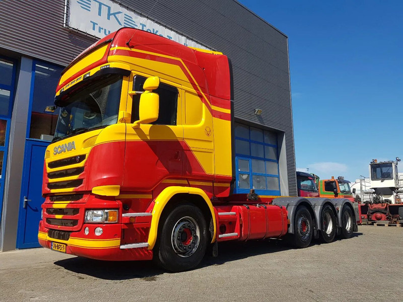 Scania R450 8x2 Topline ADR EX/II, EX/III, FL en AT SCR only - Camión portacontenedore/ Intercambiable: foto 2 Scania R450 8x2 Topline ADR EX/II, EX/III, FL en AT SCR only - Camión portacontenedore/ Intercambiable: foto 2
