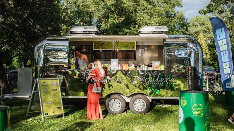 YOWON European standard food trailer with CE certificate - Remolque venta ambulante: foto 1 YOWON European standard food trailer with CE certificate - Remolque venta ambulante: foto 1
