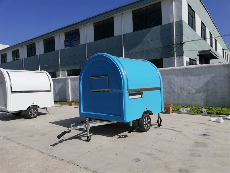 YOWON small fiberglass food vending trailer hot dog cart for Europe - Remolque venta ambulante: foto 5 YOWON small fiberglass food vending trailer hot dog cart for Europe - Remolque venta ambulante: foto 5
