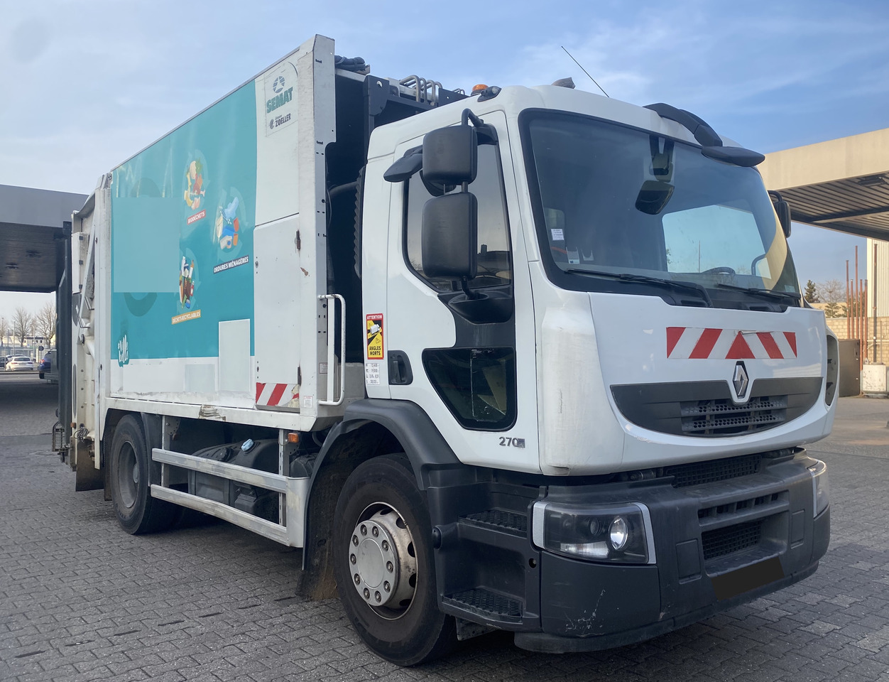 Renault Premium DXi Müllwagen Garbage Truck Euro5 New Model - Camión de basura: foto 1 Renault Premium DXi Müllwagen Garbage Truck Euro5 New Model - Camión de basura: foto 1