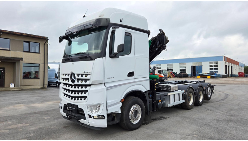 Mercedes-Benz Arocs 3253 8X4*4 Fassi F295 - Camión multibasculante, Camión grúa: foto 3 Mercedes-Benz Arocs 3253 8X4*4 Fassi F295 - Camión multibasculante, Camión grúa: foto 3