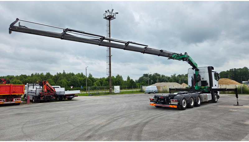 Mercedes-Benz Arocs 3253 8X4*4 Fassi F295 - Camión multibasculante, Camión grúa: foto 2 Mercedes-Benz Arocs 3253 8X4*4 Fassi F295 - Camión multibasculante, Camión grúa: foto 2