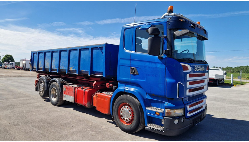 Scania R340 6X2*4 + Container - Camión con equipo de cable: foto 2 Scania R340 6X2*4 + Container - Camión con equipo de cable: foto 2