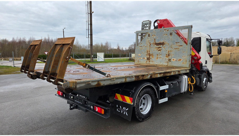 Volvo FL280 4X2 HMF 1560 + platform - Camión multibasculante, Camión grúa: foto 2 Volvo FL280 4X2 HMF 1560 + platform - Camión multibasculante, Camión grúa: foto 2