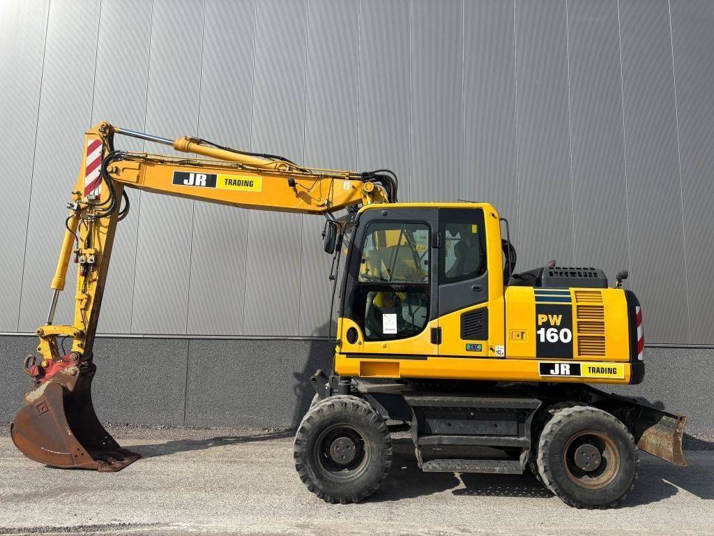 Komatsu PW 160 - Excavadora de ruedas: foto 1 Komatsu PW 160 - Excavadora de ruedas: foto 1