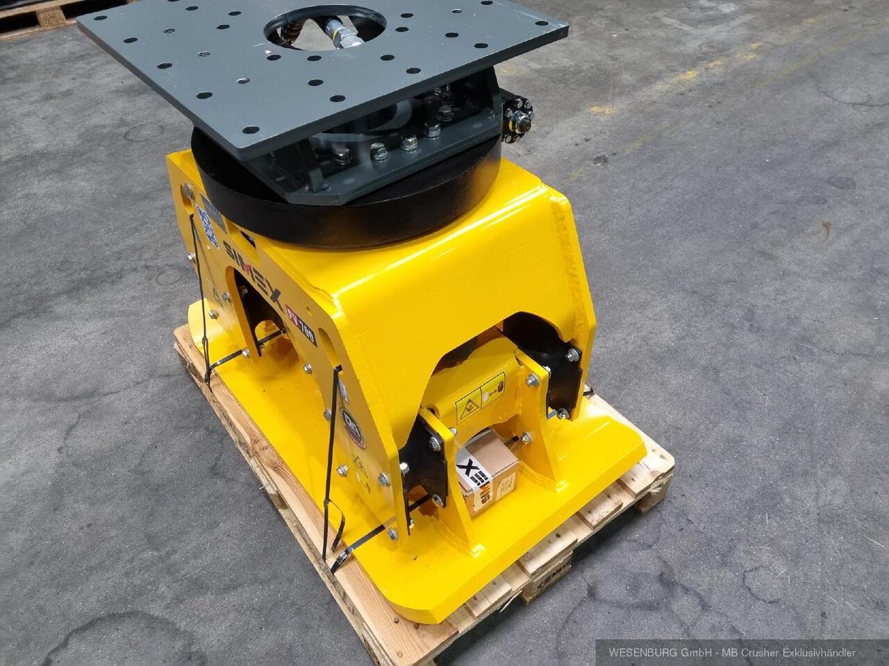 Simex Anbauverdichter PV700 inkl. Drehwerk Anbauklasse 12 - 25 t - Implemento, Plancha reversible para Excavadora: foto 2 Simex Anbauverdichter PV700 inkl. Drehwerk Anbauklasse 12 - 25 t - Implemento, Plancha reversible para Excavadora: foto 2