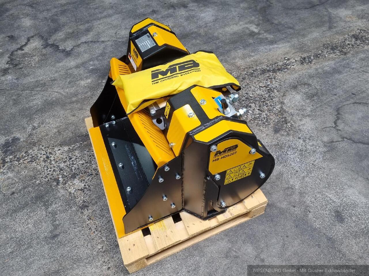 MB Crusher Schaufelseparator Separator MB-HDS 207 / 1,3 - 2,8 t - Cuchara para clasificación para Maquinaria de construcción: foto 3 MB Crusher Schaufelseparator Separator MB-HDS 207 / 1,3 - 2,8 t - Cuchara para clasificación para Maquinaria de construcción: foto 3