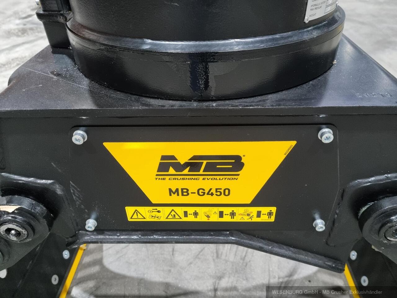 MB Crusher Sortiergreifer MB-G450 Anbauklasse 3,0 - 6,0 t - Pinza de manipulación para Maquinaria de construcción: foto 4 MB Crusher Sortiergreifer MB-G450 Anbauklasse 3,0 - 6,0 t - Pinza de manipulación para Maquinaria de construcción: foto 4