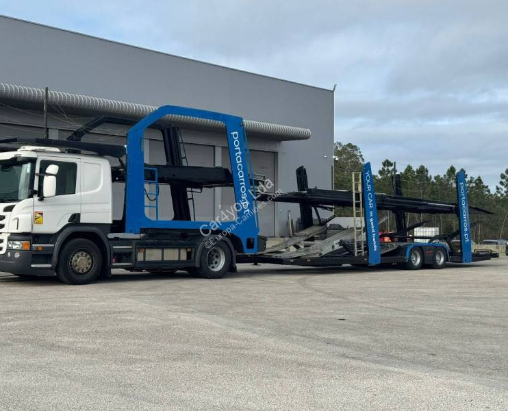 Scania P 450 - Camión portavehículos: foto 1 Scania P 450 - Camión portavehículos: foto 1