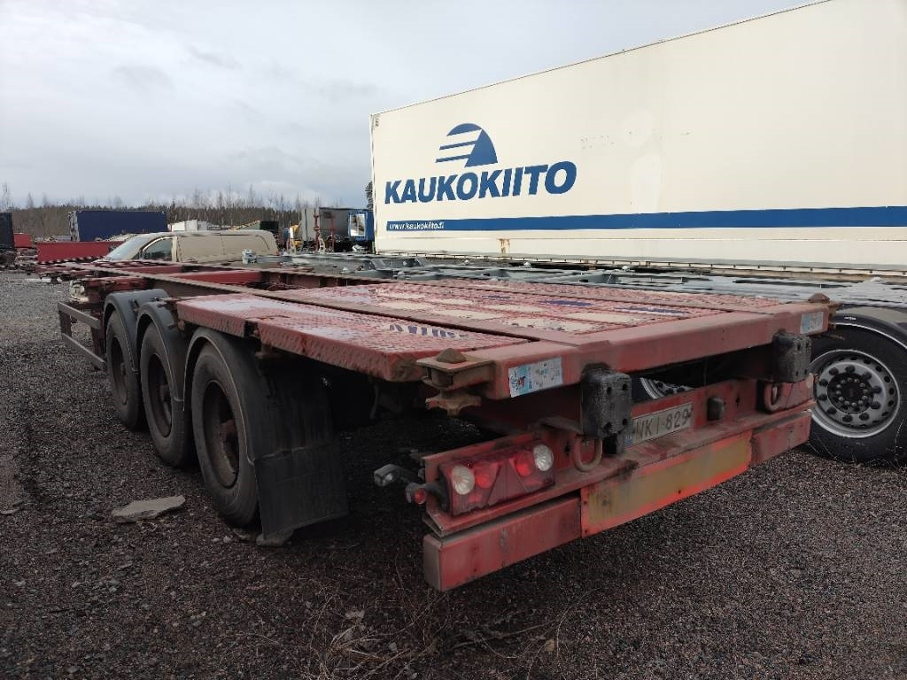 Närko Suora konttiraami, purkutaso - Semirremolque portacontenedore/ Intercambiable: foto 1 Närko Suora konttiraami, purkutaso - Semirremolque portacontenedore/ Intercambiable: foto 1