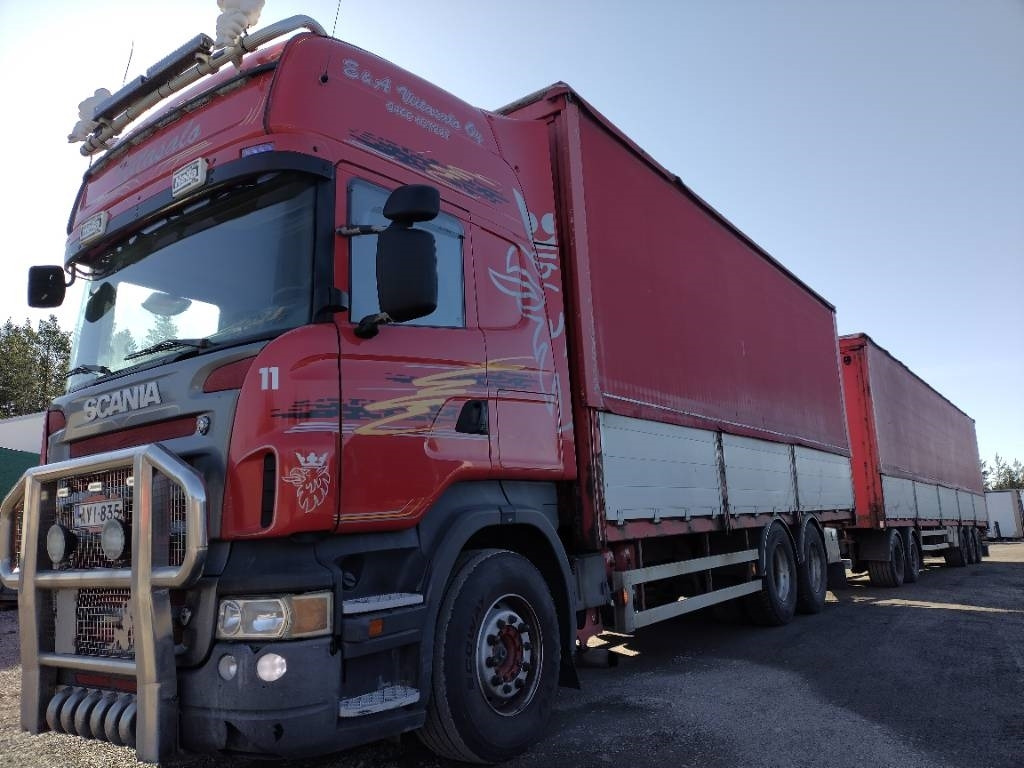 Camión lona Scania Nousukapelli+Jyki kärry 3m sisäkork.liukukatot: foto 6 Camión lona Scania Nousukapelli+Jyki kärry 3m sisäkork.liukukatot: foto 6