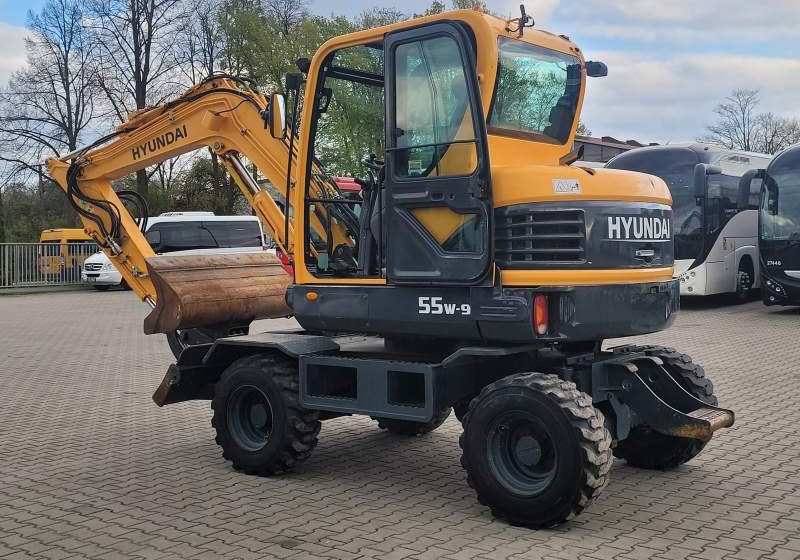 Excavadora de ruedas Hyundai ROBEX 55W-9 EXCAVATOR / SPROWADZONY Z FRANCJI: foto 19