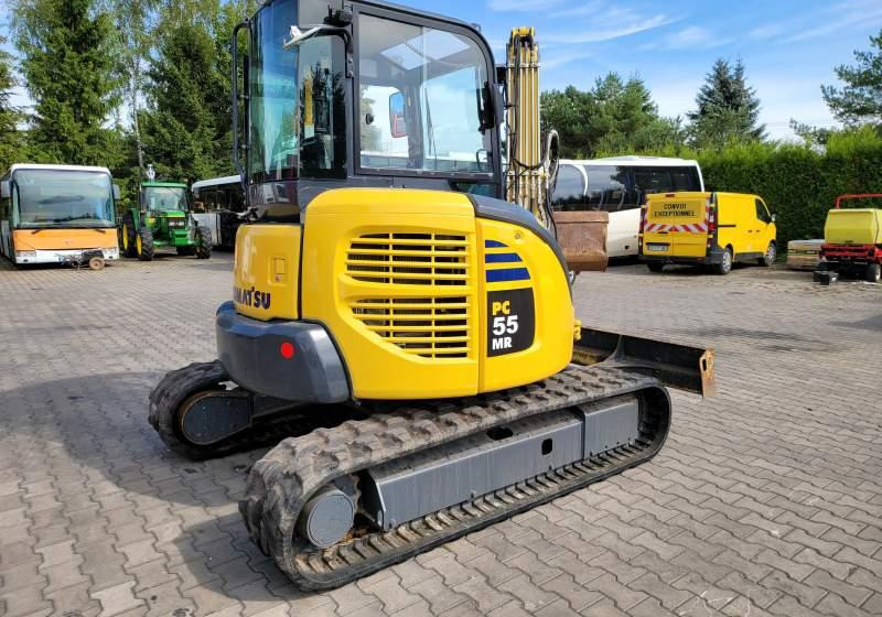 Excavadora de cadenas Komatsu PC55MR-3 / SPROWADZONA / 4 380 MTH: foto 10