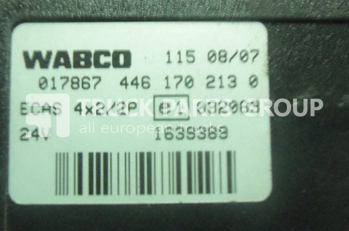 DAF 105 XF, ECAS, EURO5, EURO6, electric control unit 1639389; 16578 control unit - Unidad de control para Camión: foto 2 DAF 105 XF, ECAS, EURO5, EURO6, electric control unit 1639389; 16578 control unit - Unidad de control para Camión: foto 2