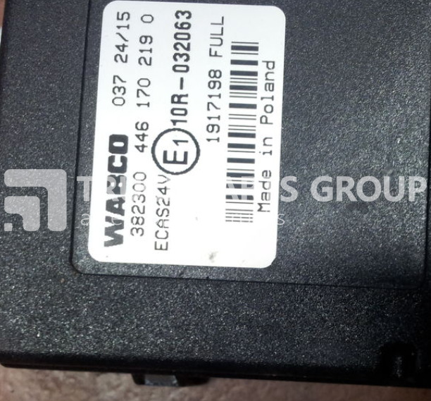 DAF 105 XF, ECAS, EURO5, EURO6, electric control unit 1639389; 16578 control unit - Unidad de control para Camión: foto 1 DAF 105 XF, ECAS, EURO5, EURO6, electric control unit 1639389; 16578 control unit - Unidad de control para Camión: foto 1