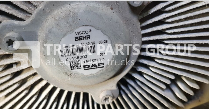 DAF EURO6, EURO 6 viscous fan fan clutch 1910613,1956601 viscous coupling - Ventilador para Camión: foto 1 DAF EURO6, EURO 6 viscous fan fan clutch 1910613,1956601 viscous coupling - Ventilador para Camión: foto 1